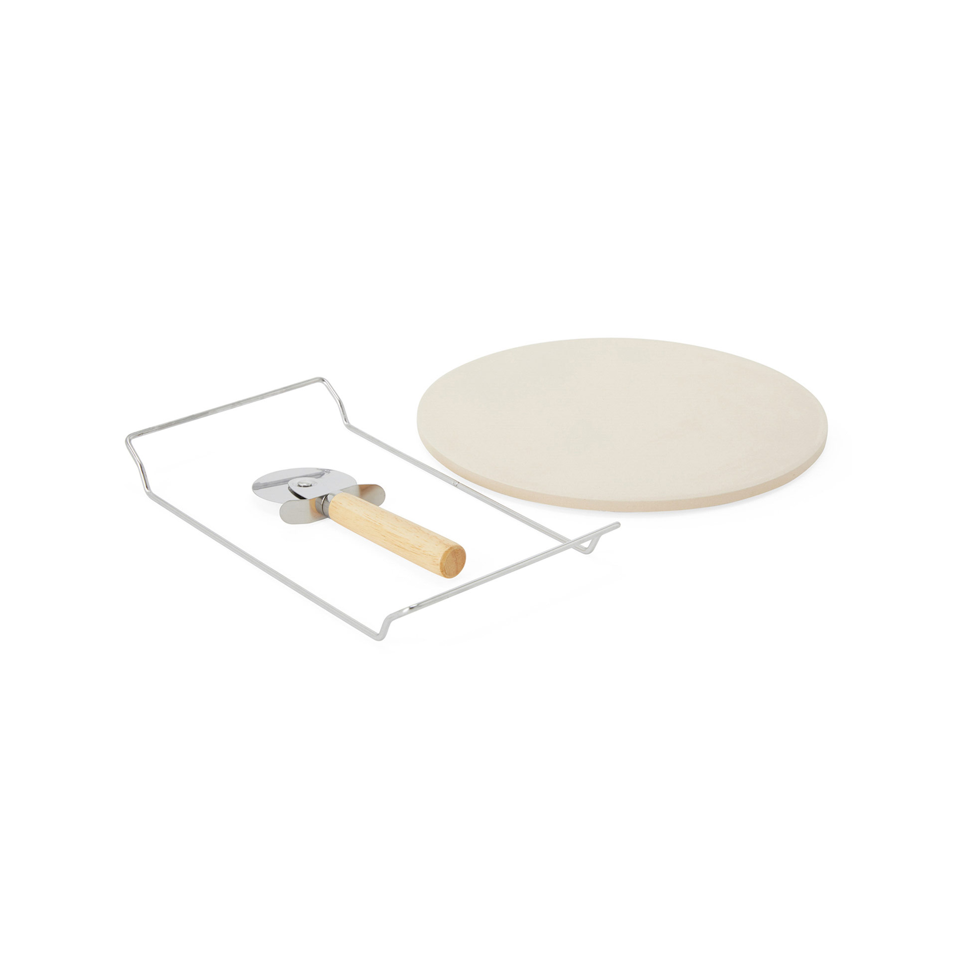 Pietra Refrattaria Cuocipizza - Ceramica, Supporto 33 CM