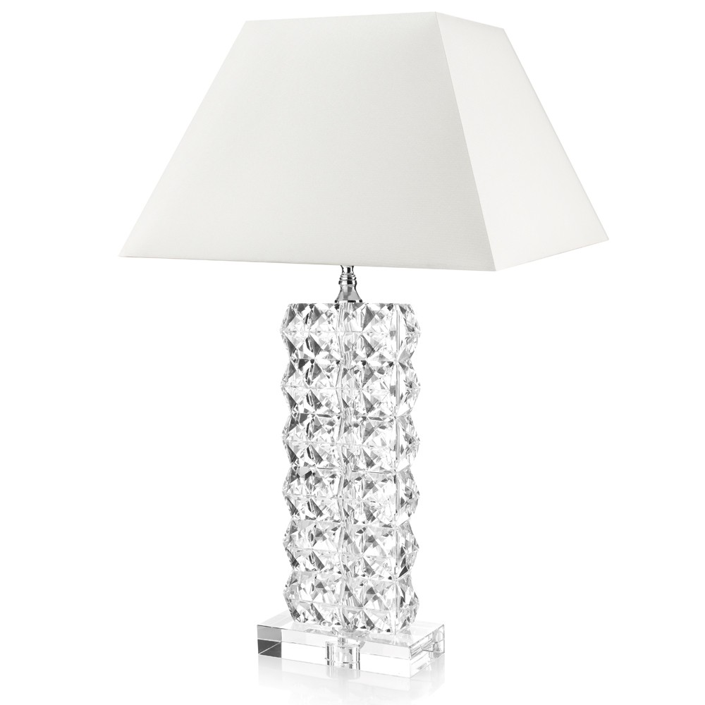 Lampada in cristallo diamante