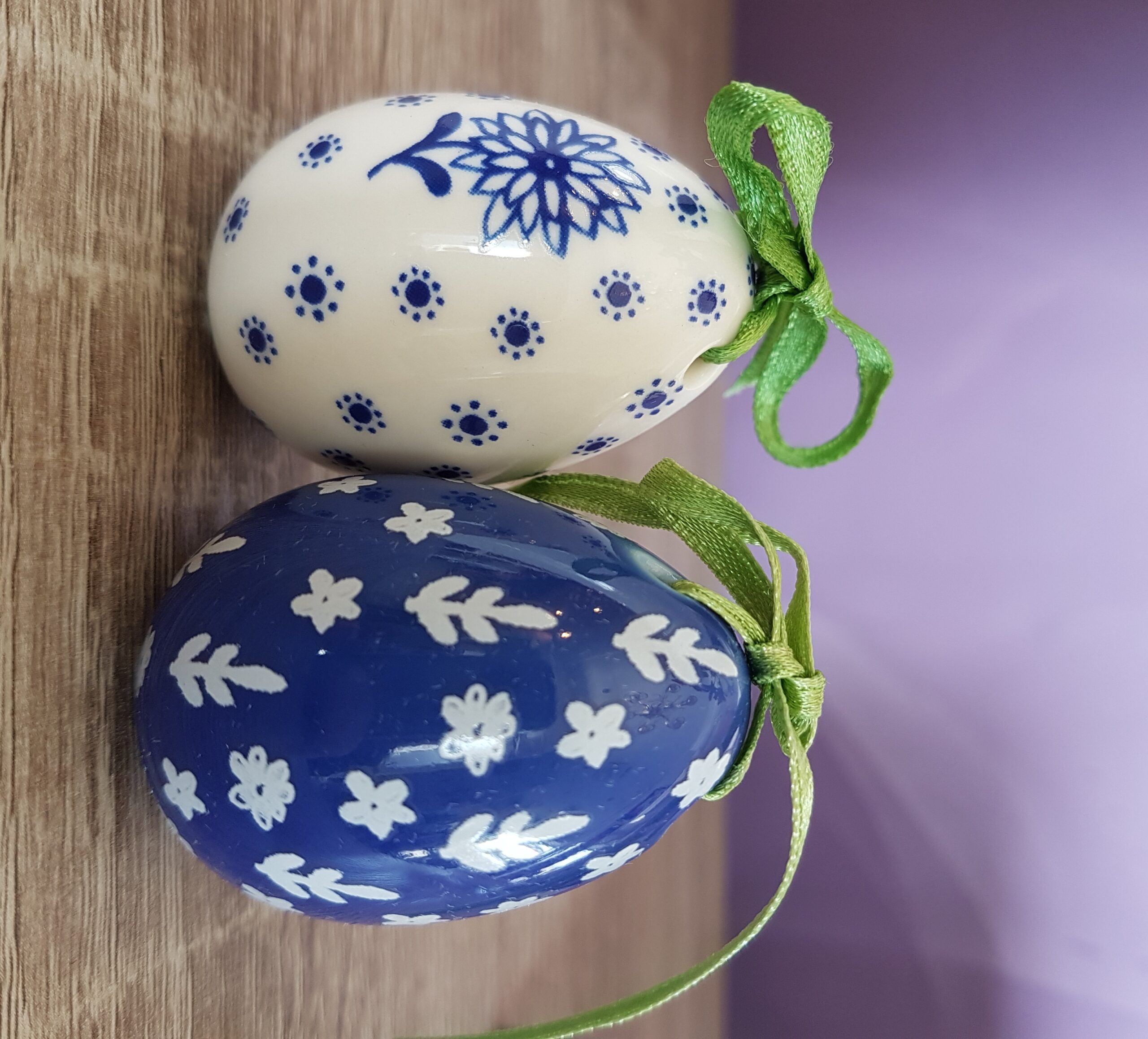 Due uova di Pasqua - Easter Decorations