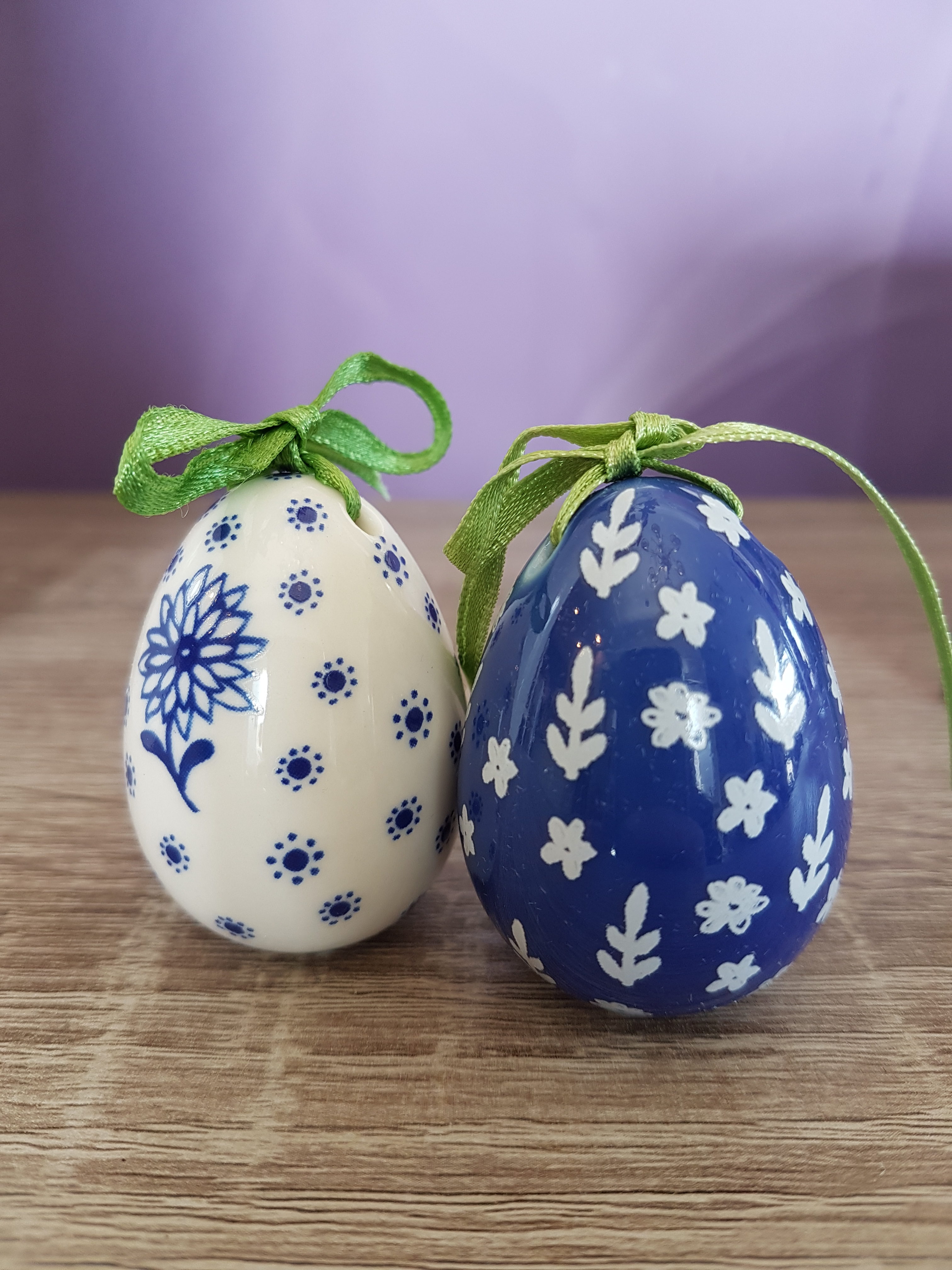 Due uova di Pasqua - Easter Decorations