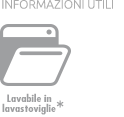 Lavabile in lavastoviglie
