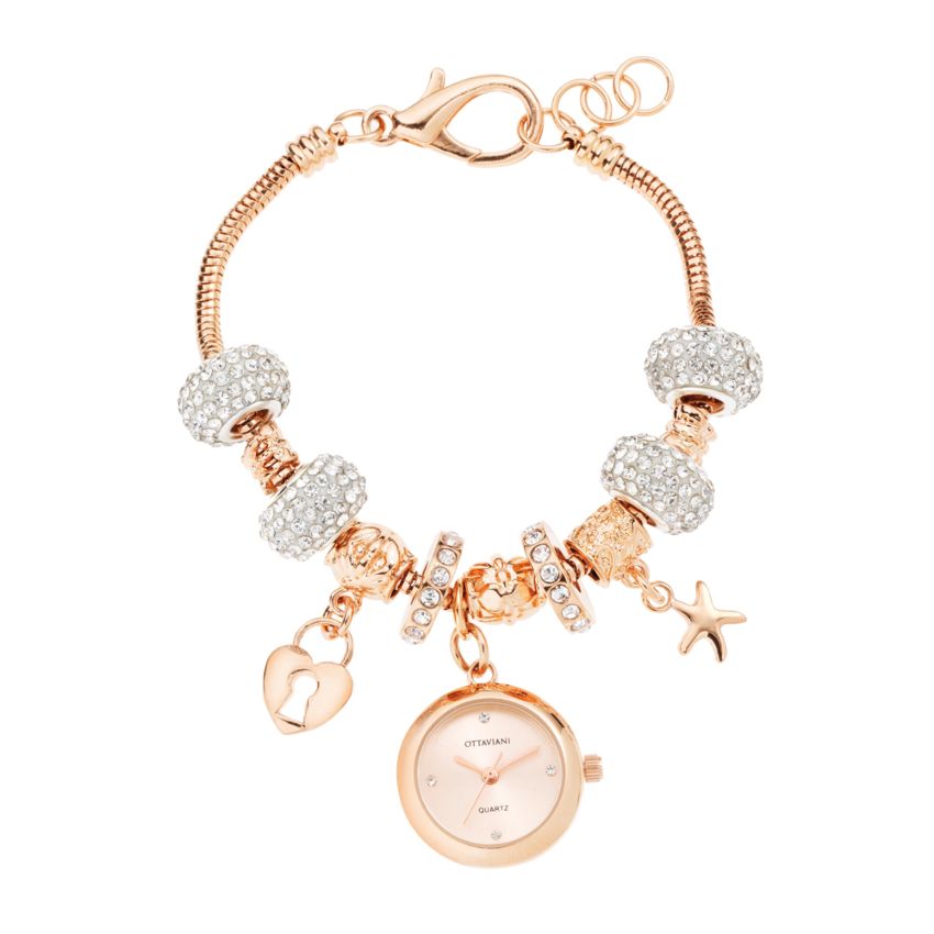 BRACCIALE OROLOGIO CHARMS